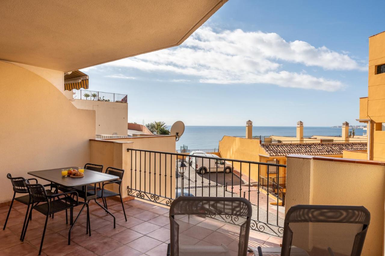 Beachside Retreat With Private Terrace Benalmádena Exterior foto